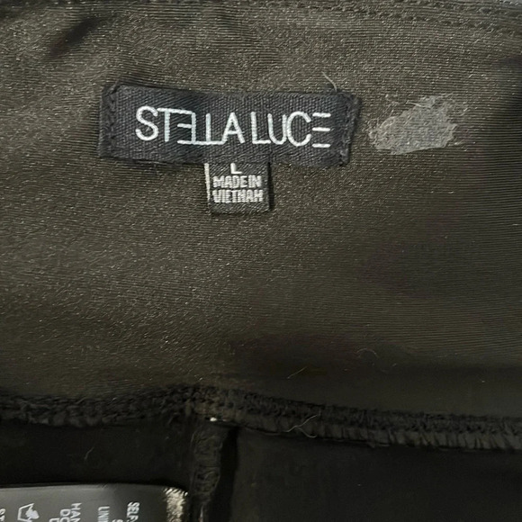 Vegan Leather Leggings High Waist NWOT, Size L - Picture 4 of 9